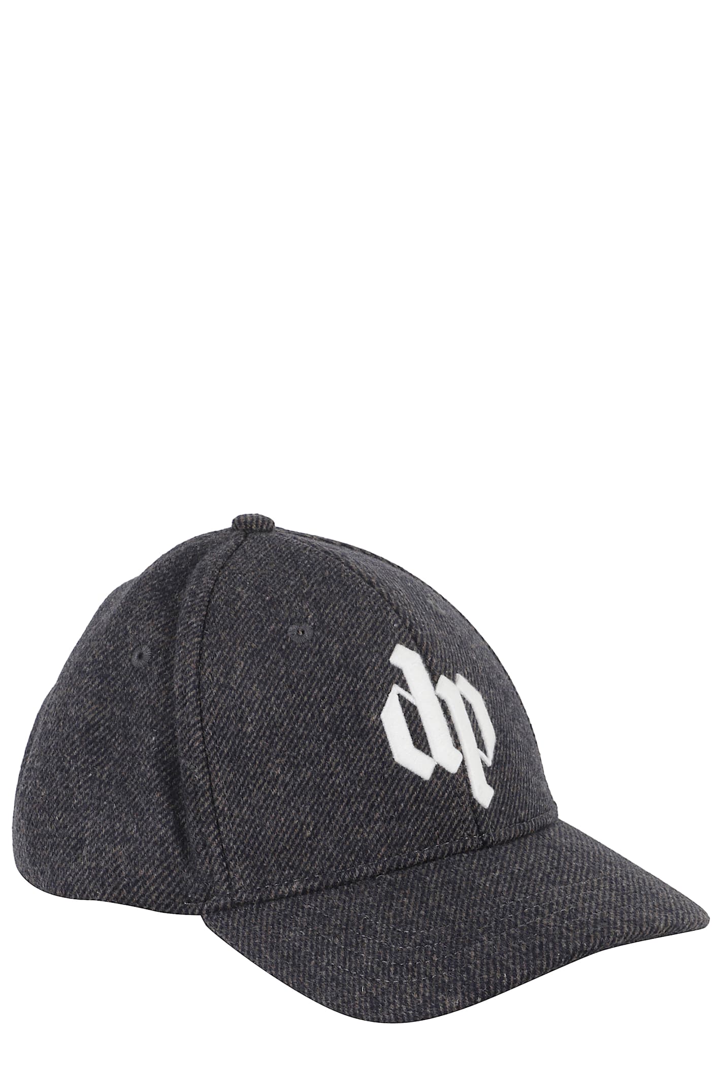 DARKPARK Wool Logo Embroidered Baseball Cap