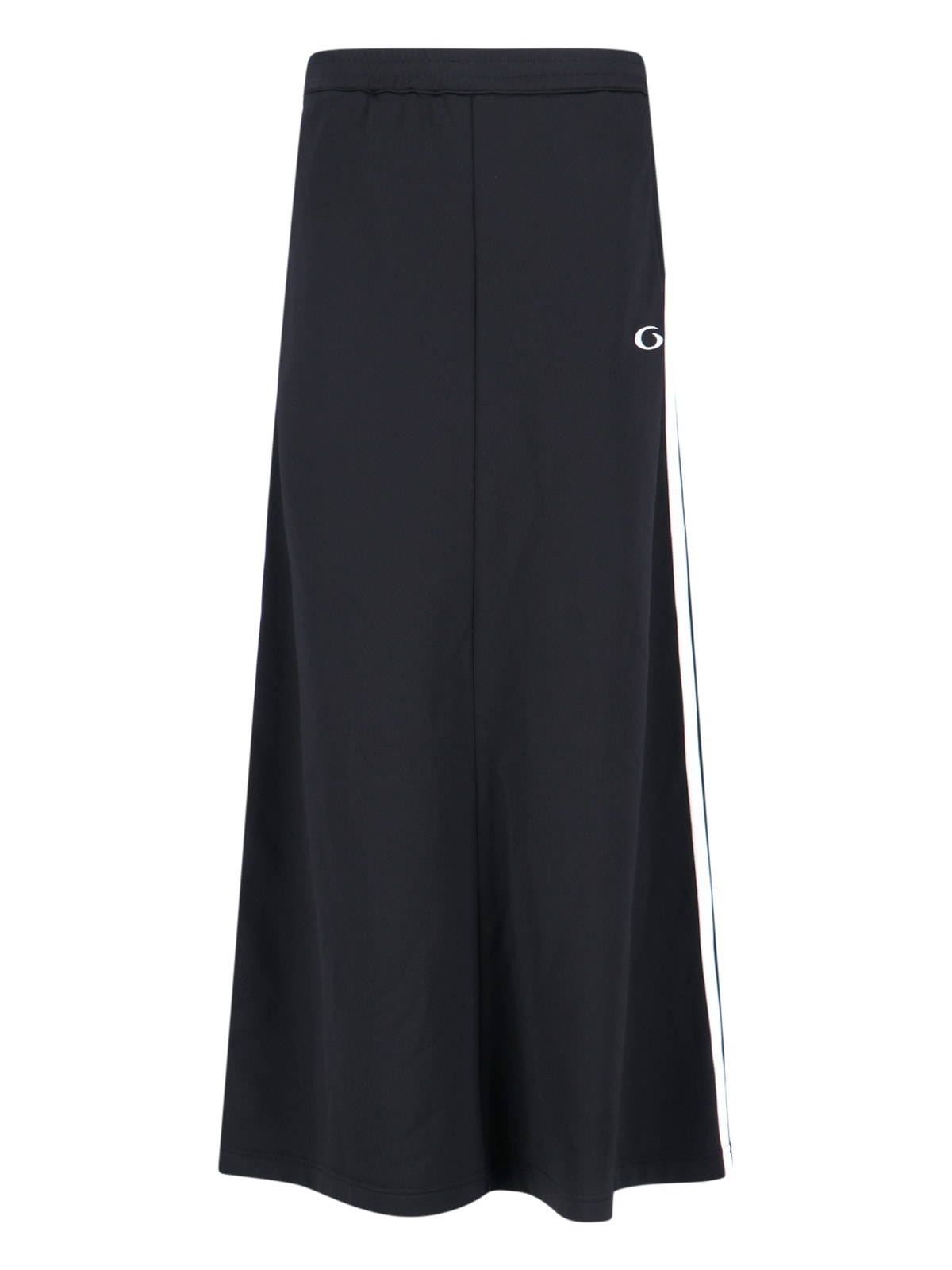 Balenciaga Maxi Logo Skirt