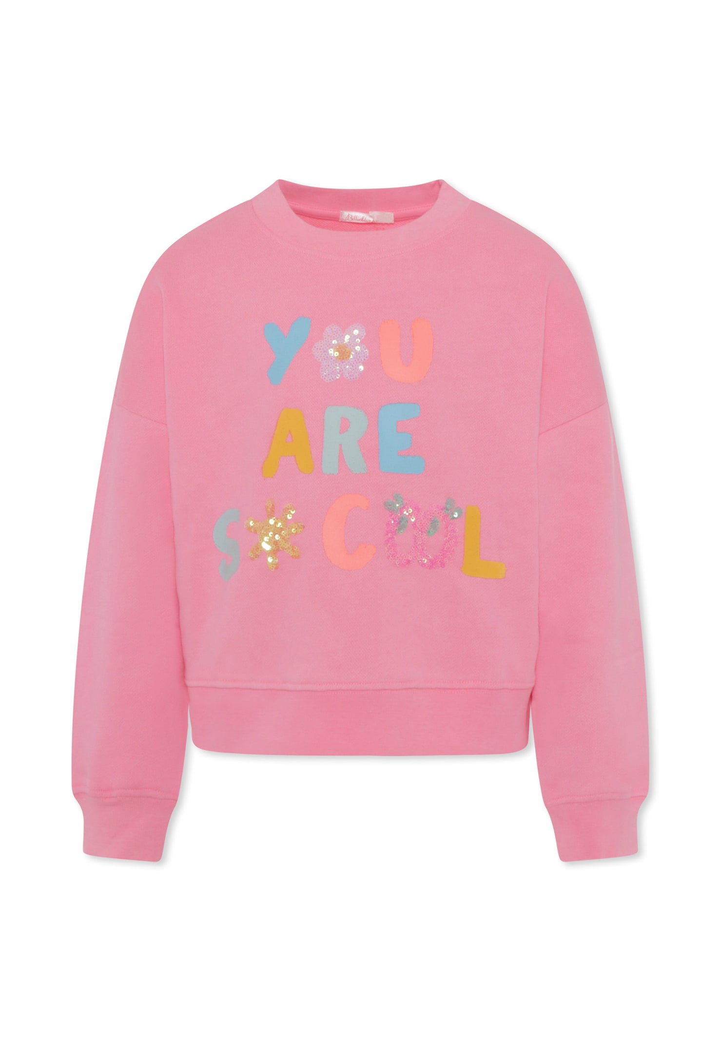Billieblush Pink Sweatshirt For Girl