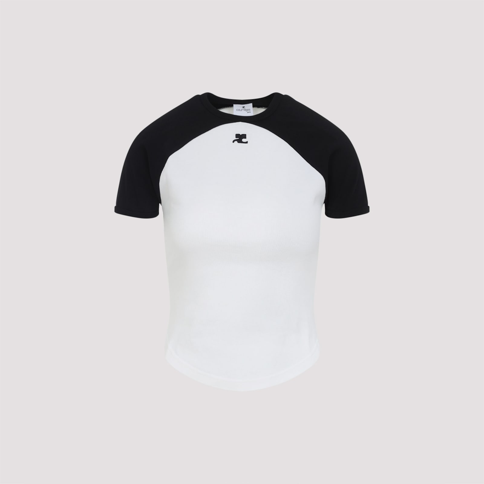 Courrèges Circle Contrast T-shirt