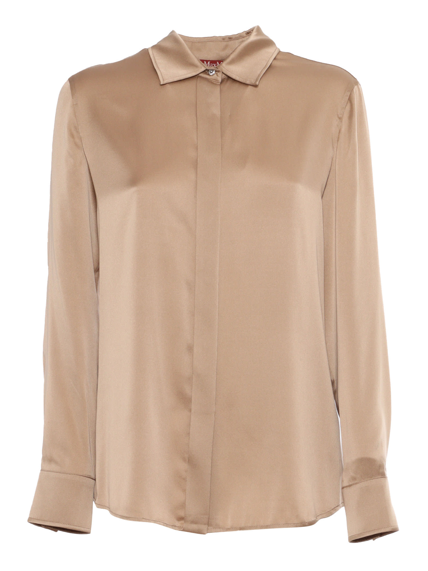 Max Mara Studio Baden Camel Shirt
