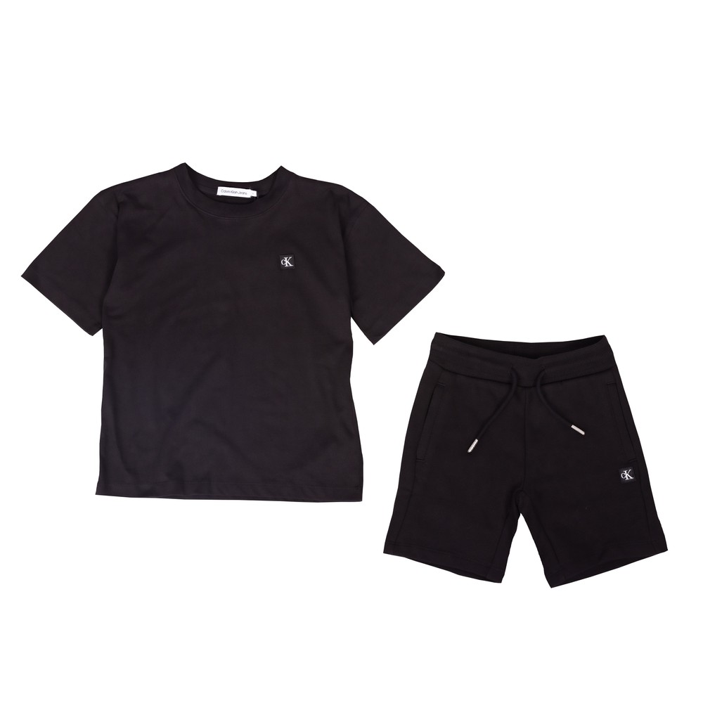 Mono Mini Badge T Shirt & Short Set