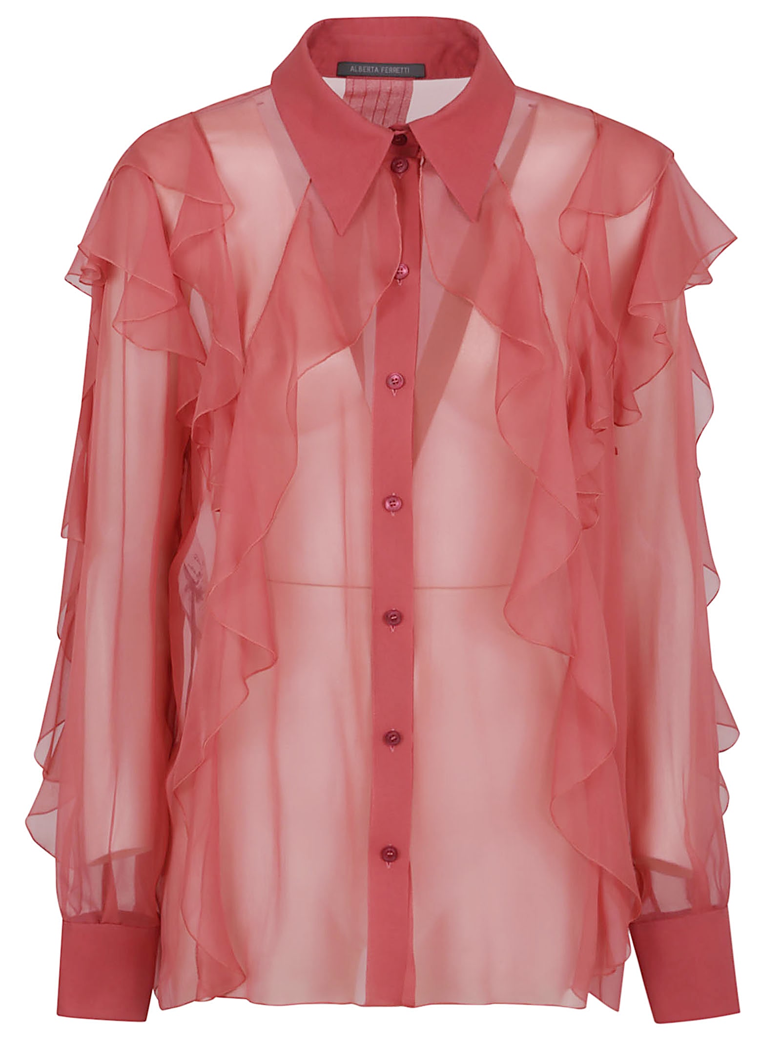 Alberta Ferretti 雪纺衬衫