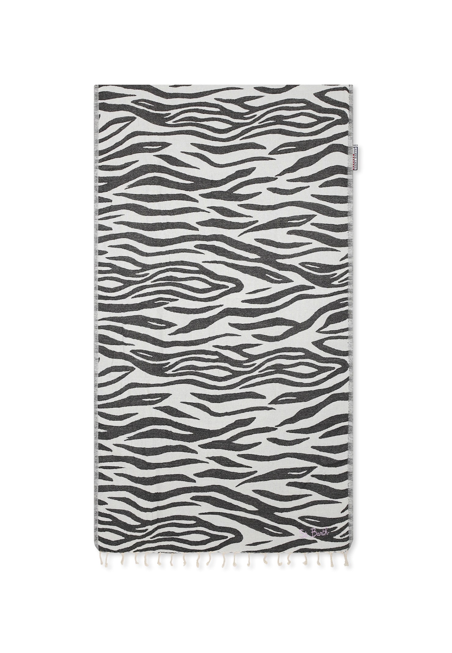 MC2 Saint Barth Ivory Beach Towel For Girl