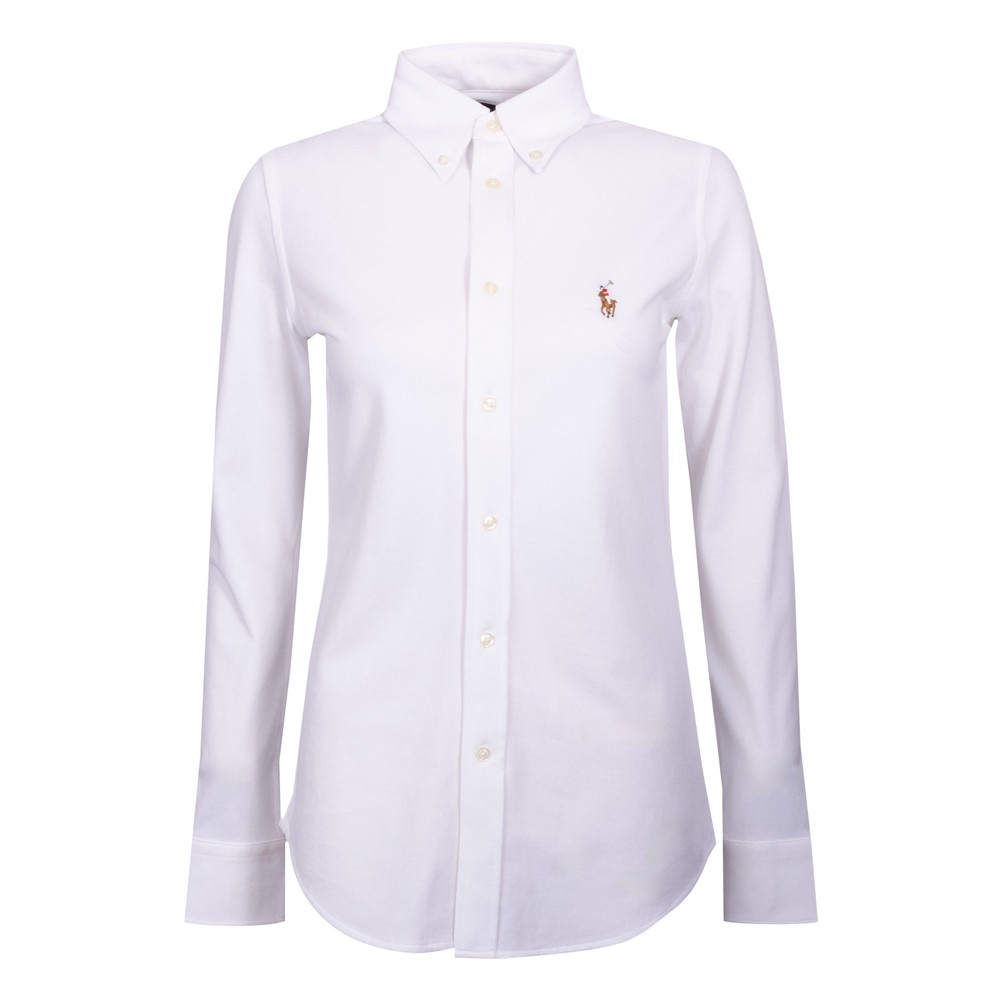 Heidi Stretch Knit Oxford Shirt