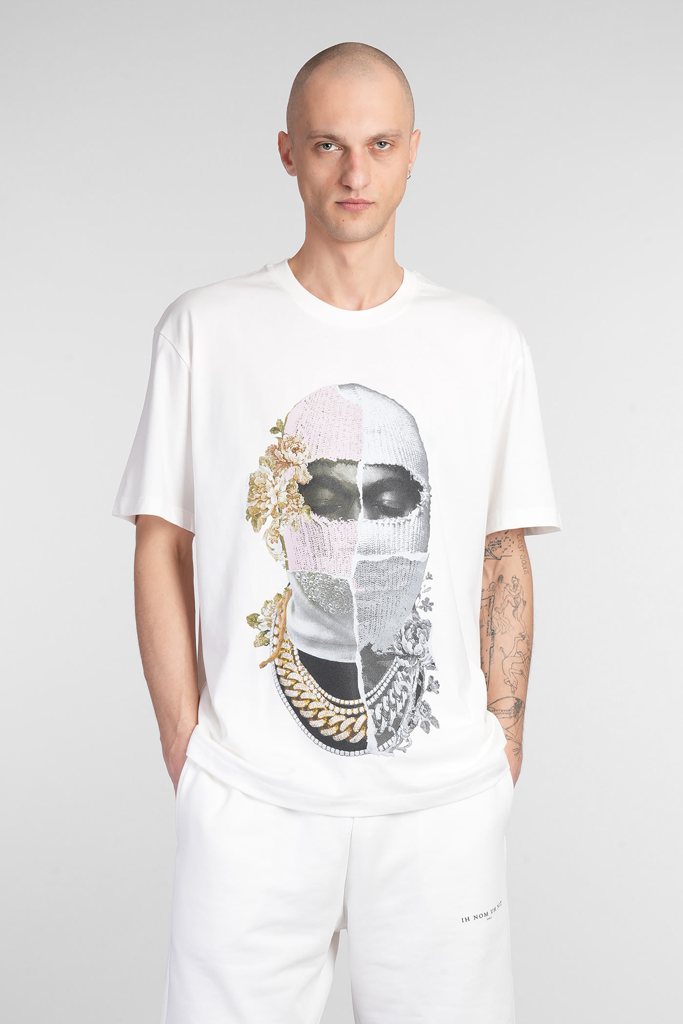 ih nom uh nit T-shirt In White Cotton