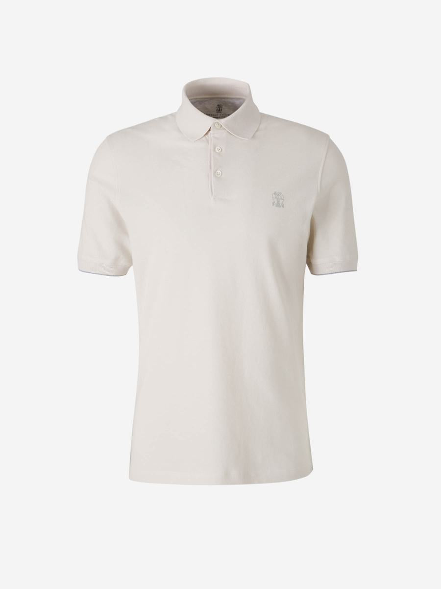 Brunello Cucinelli Plain Polo Logo