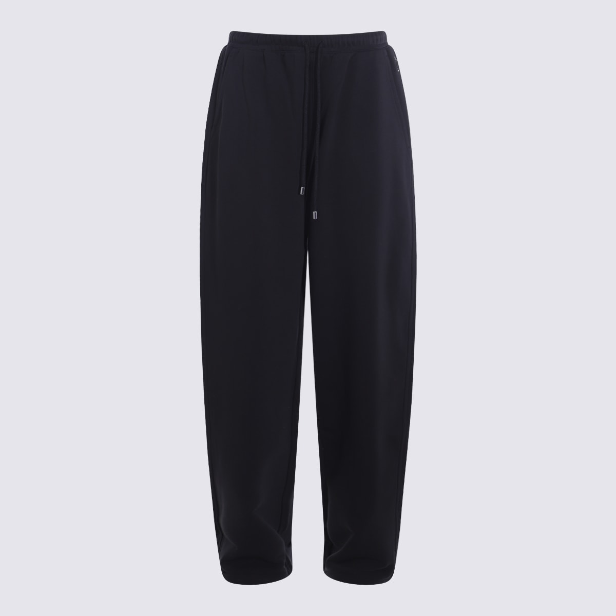 SportMax Black Cotton Pants