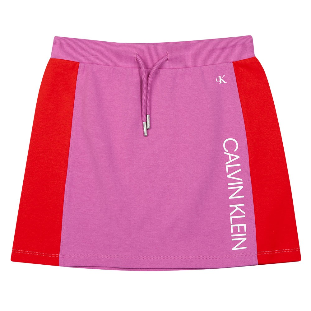 Colourblock Jersey Skirt