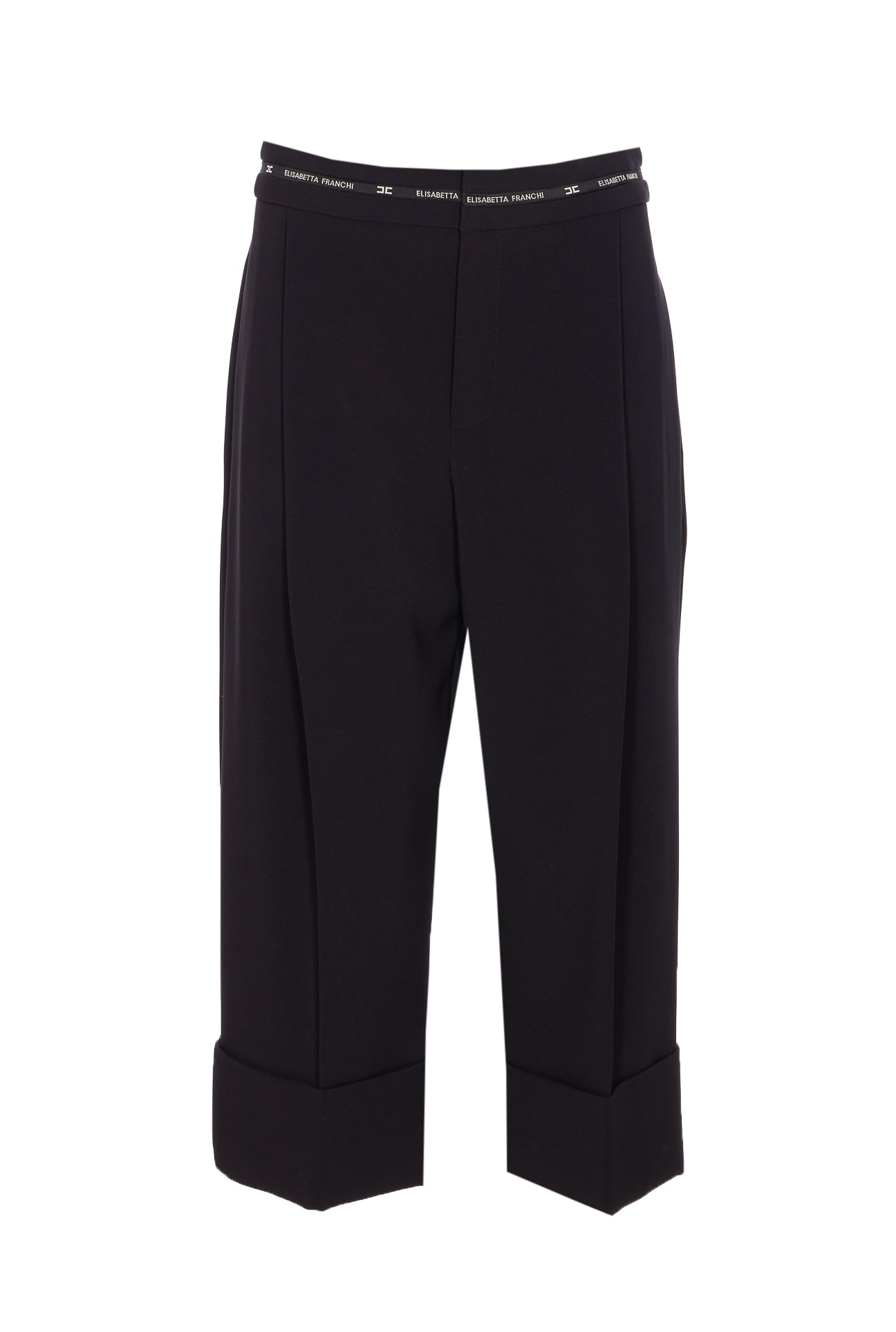 Elisabetta Franchi Logo Pants