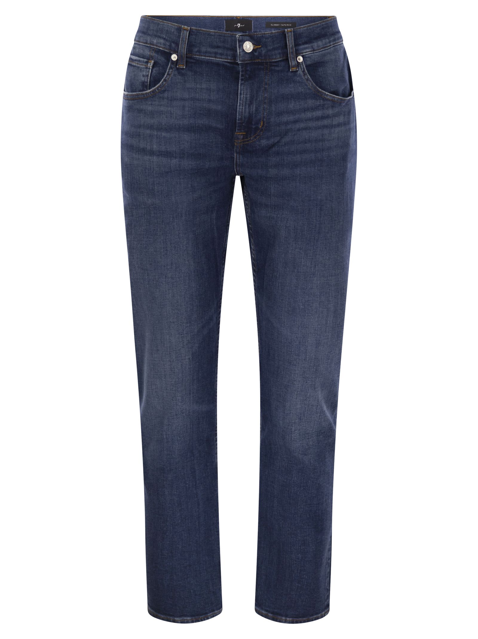 7 For All Mankind Slimmy Tapered - Skinny Medium-waisted Jeans