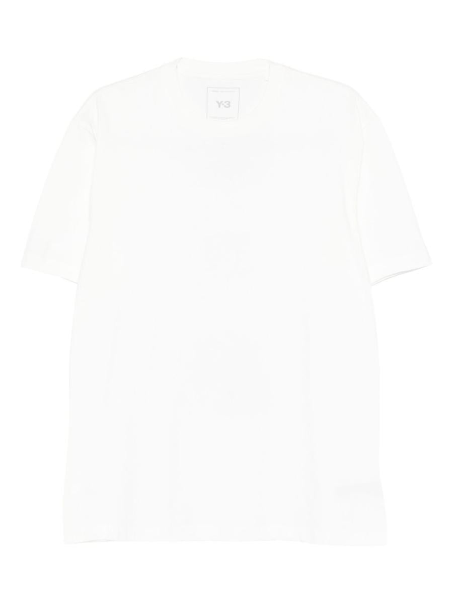 Y-3 Adidas Logo Cotton T-Shirt
