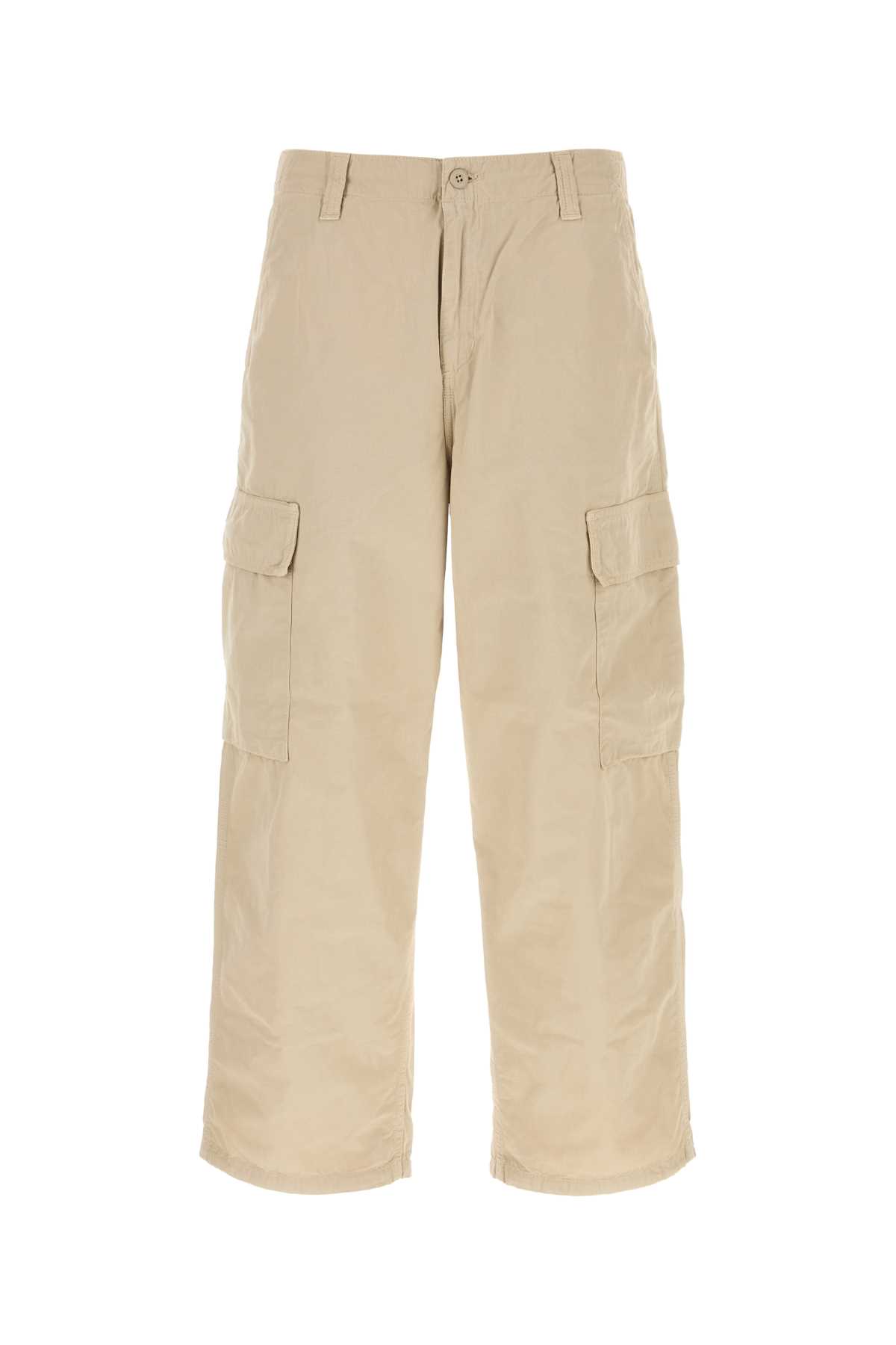 Carhartt Beige Cotton Kade Cargo Pant