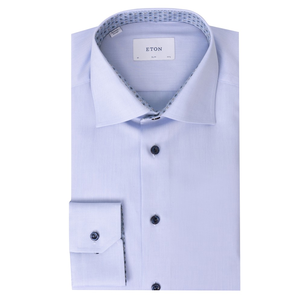 Medallion Floral Effect Signature Twill Shirt