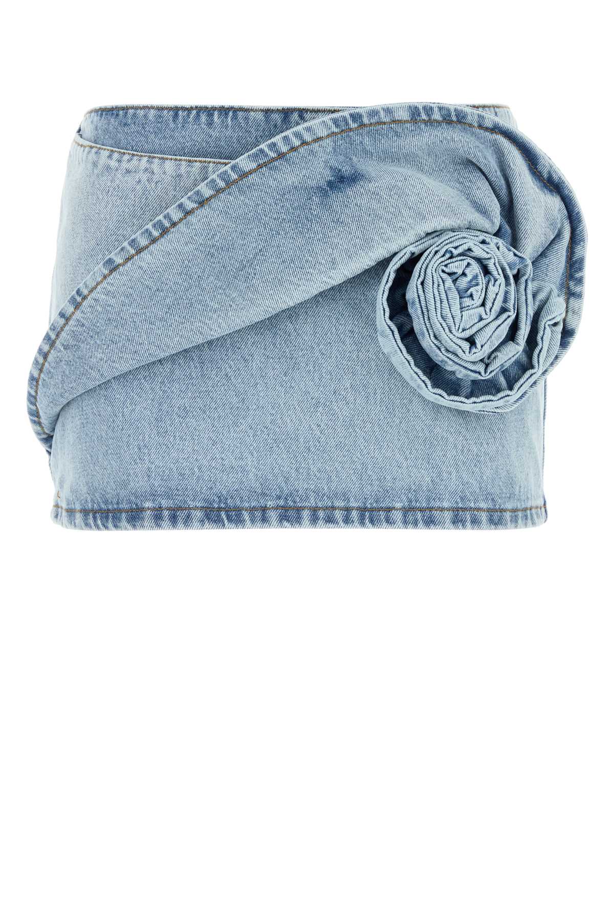 Magda Butrym Denim Mini Skirt