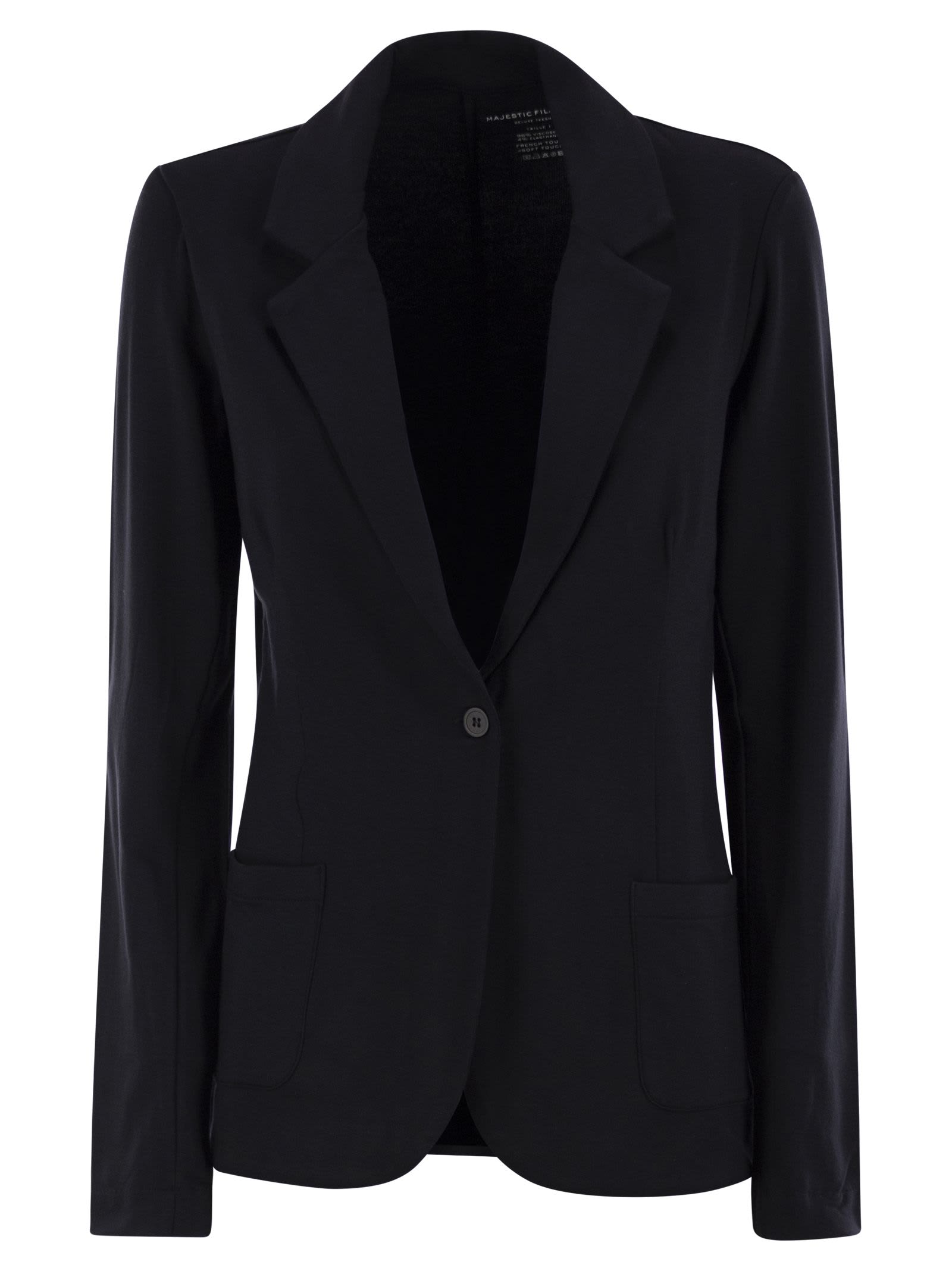 Majestic Filatures Single Button Jacket