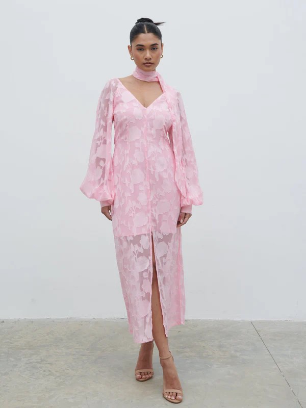 Sadie Midaxi Jacquard Dress