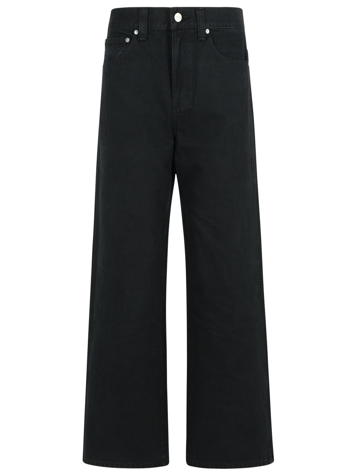 Khaite bonnie Black Cotton Jeans