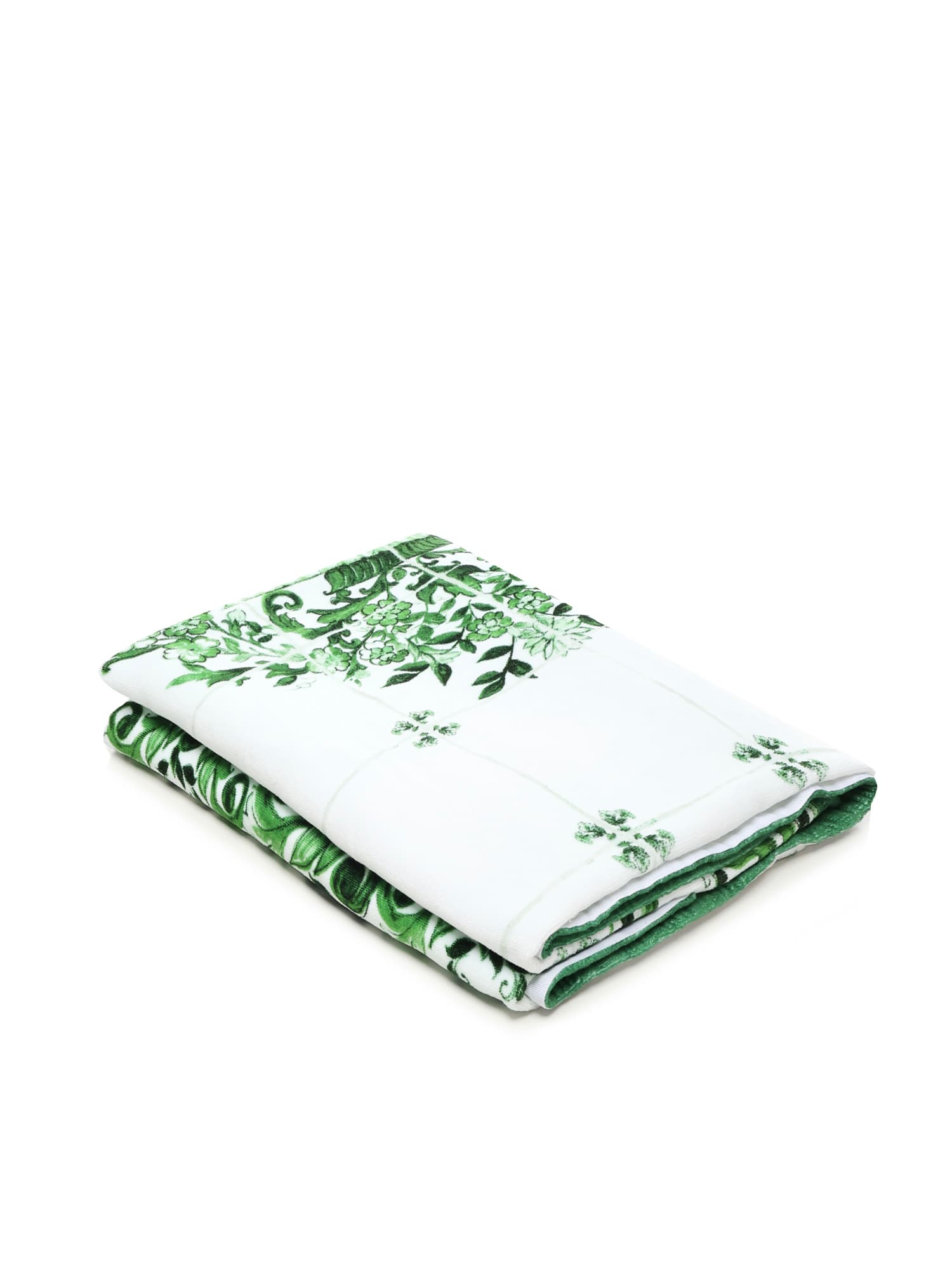Dolce & Gabbana Majolica Print Beach Towel