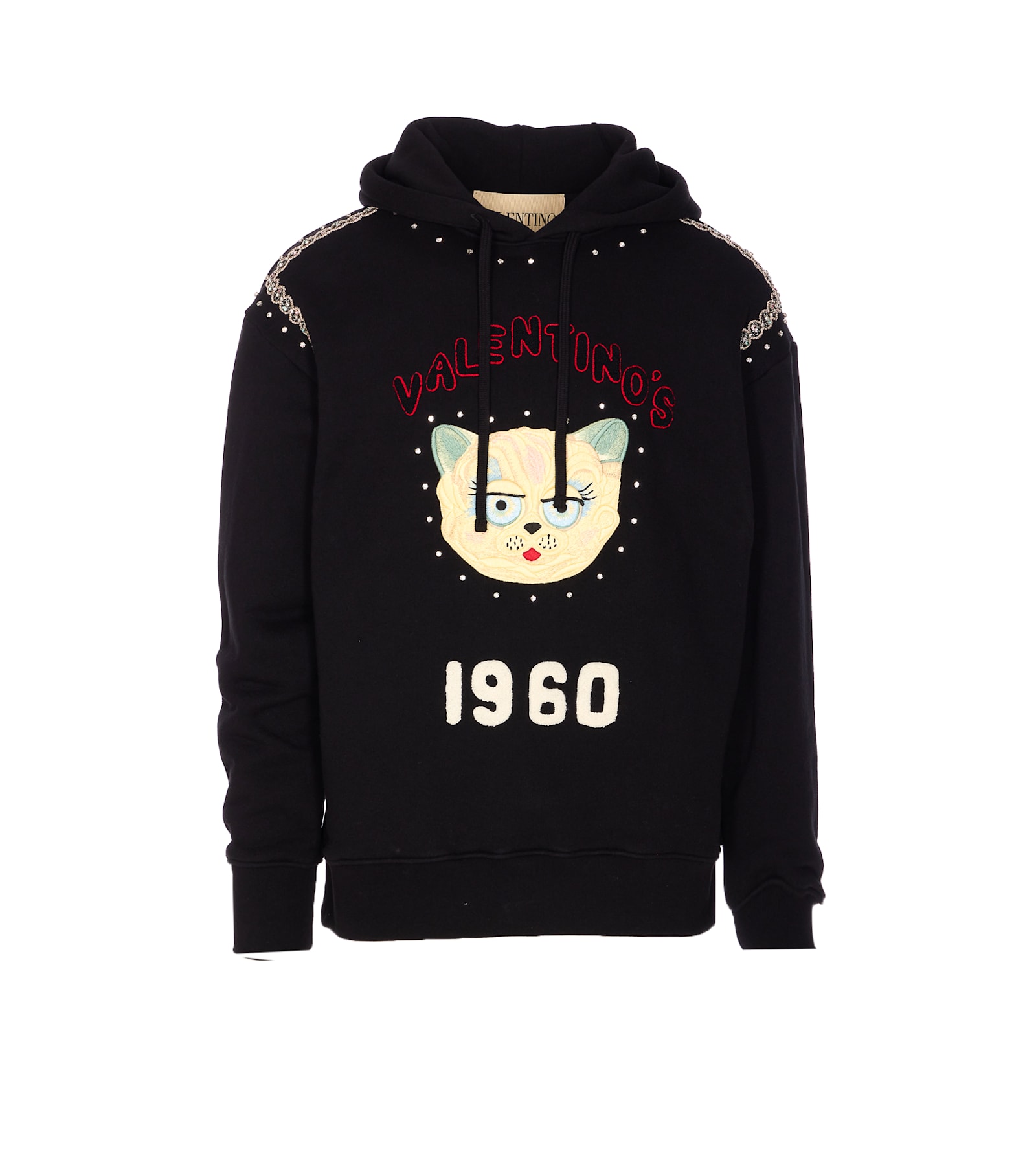 Valentino Garavani Le Chat De La Maison Patch Hoodie