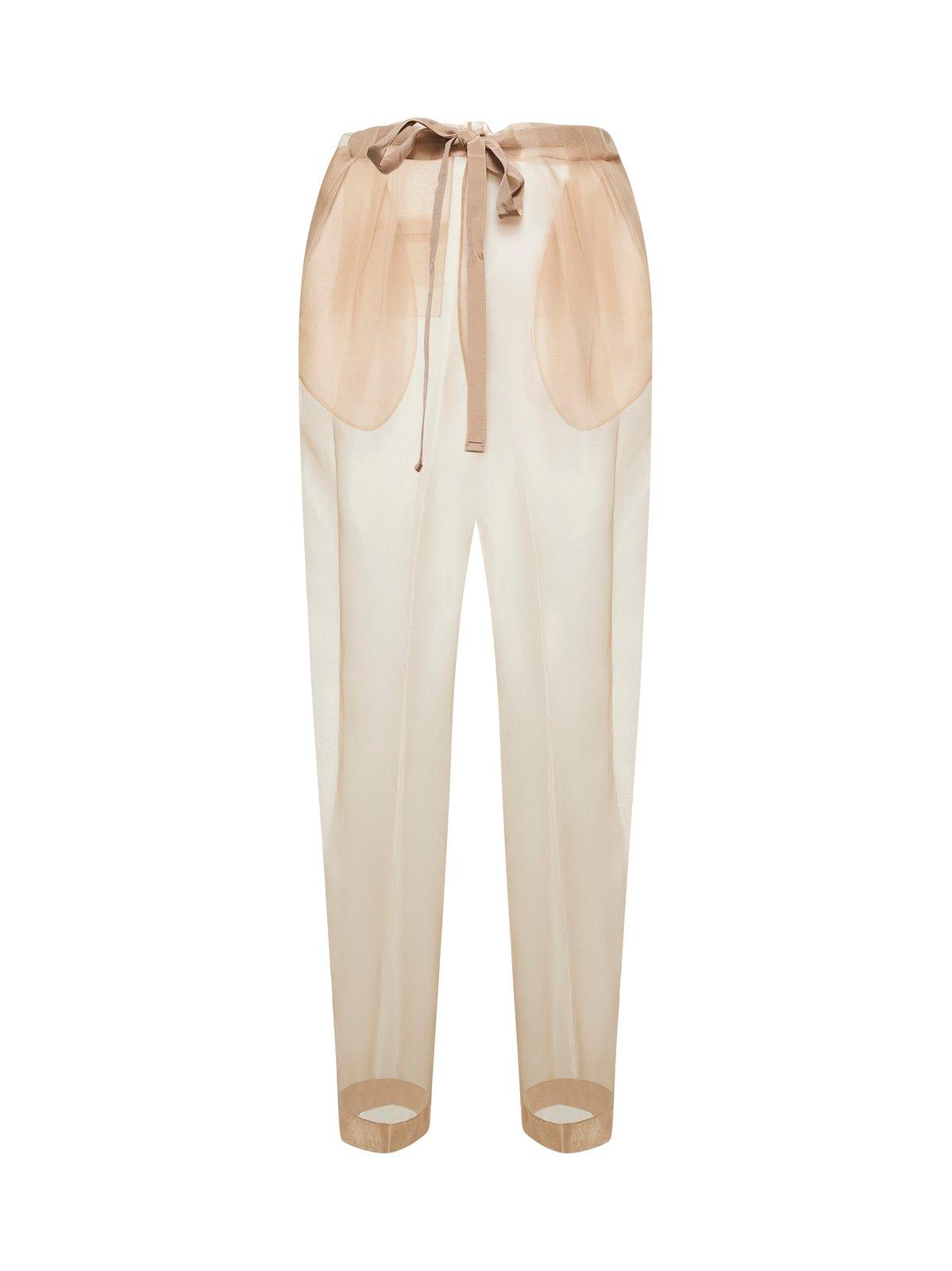 Khaite Trenton Drawstring Relaxed-fit Pants
