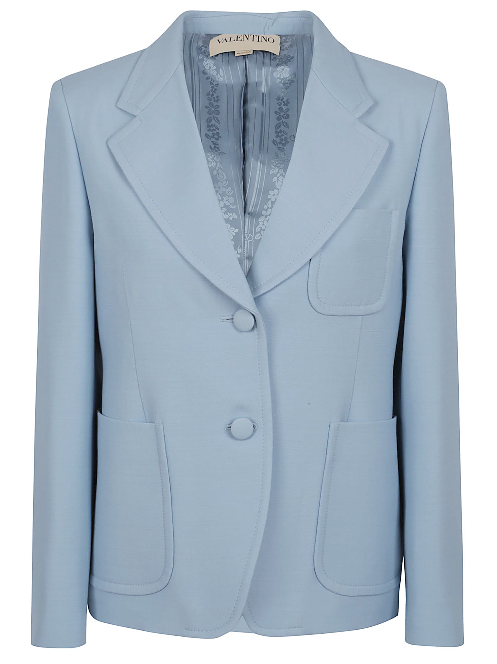 Valentino Garavani Giacca Solid Crepe Couture