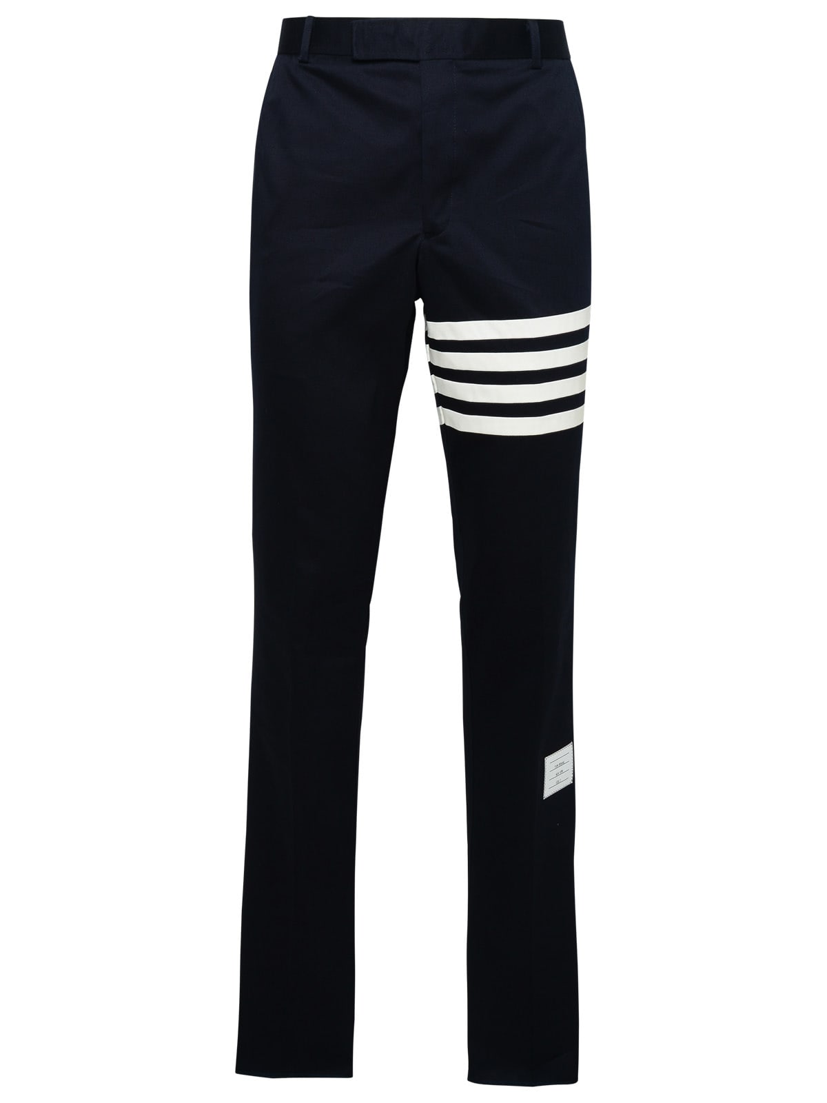 Thom Browne Blue Cotton Pants