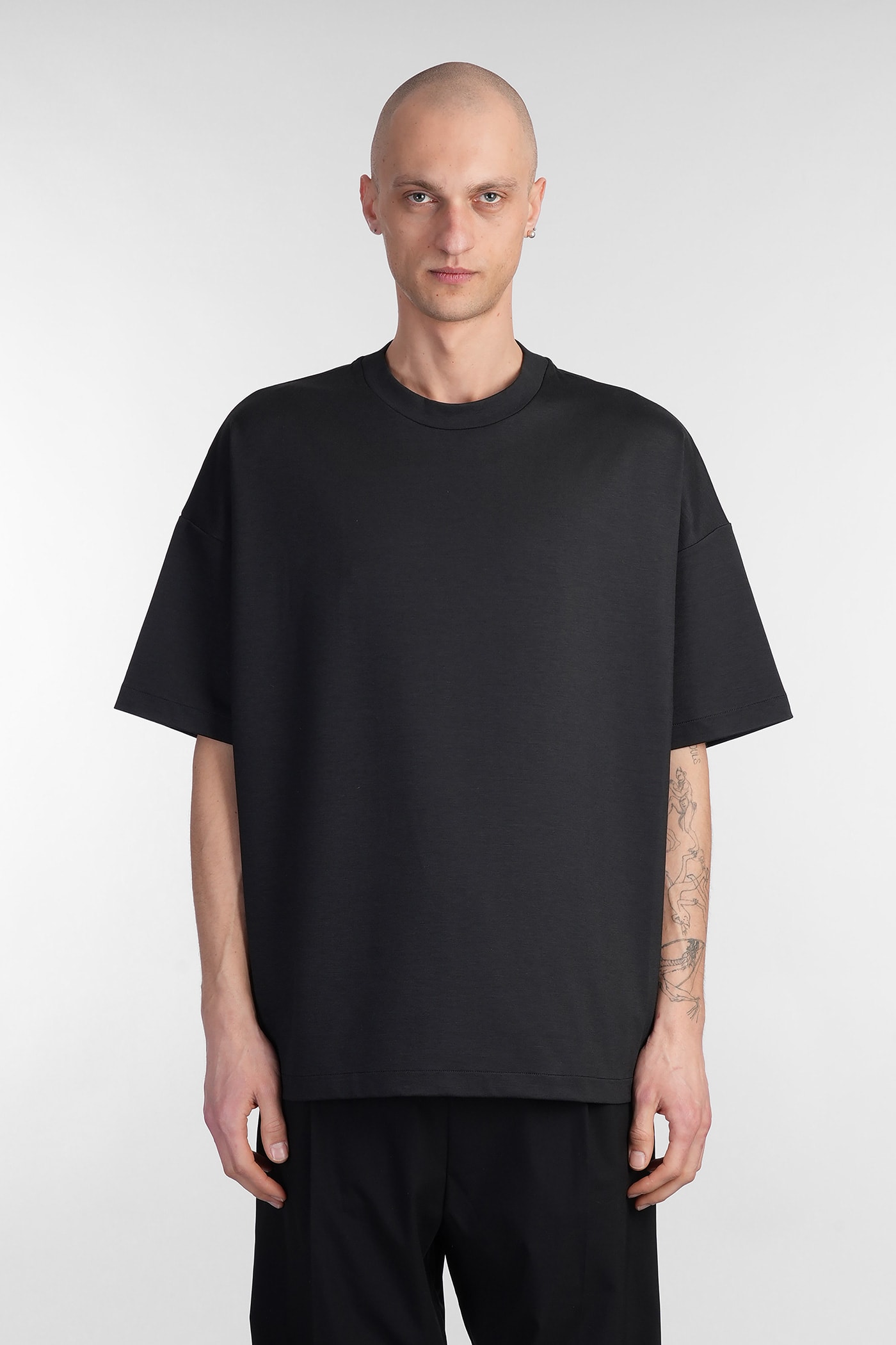 Fear of God T-shirt In Black Viscose