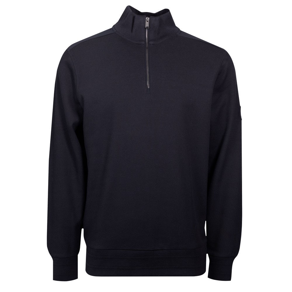 Formal H Sidney 59 Textured Half Zip Jumper