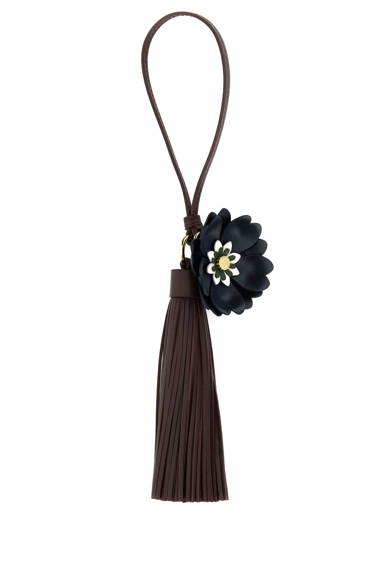 Miu Miu Multicolor Leather Keyring