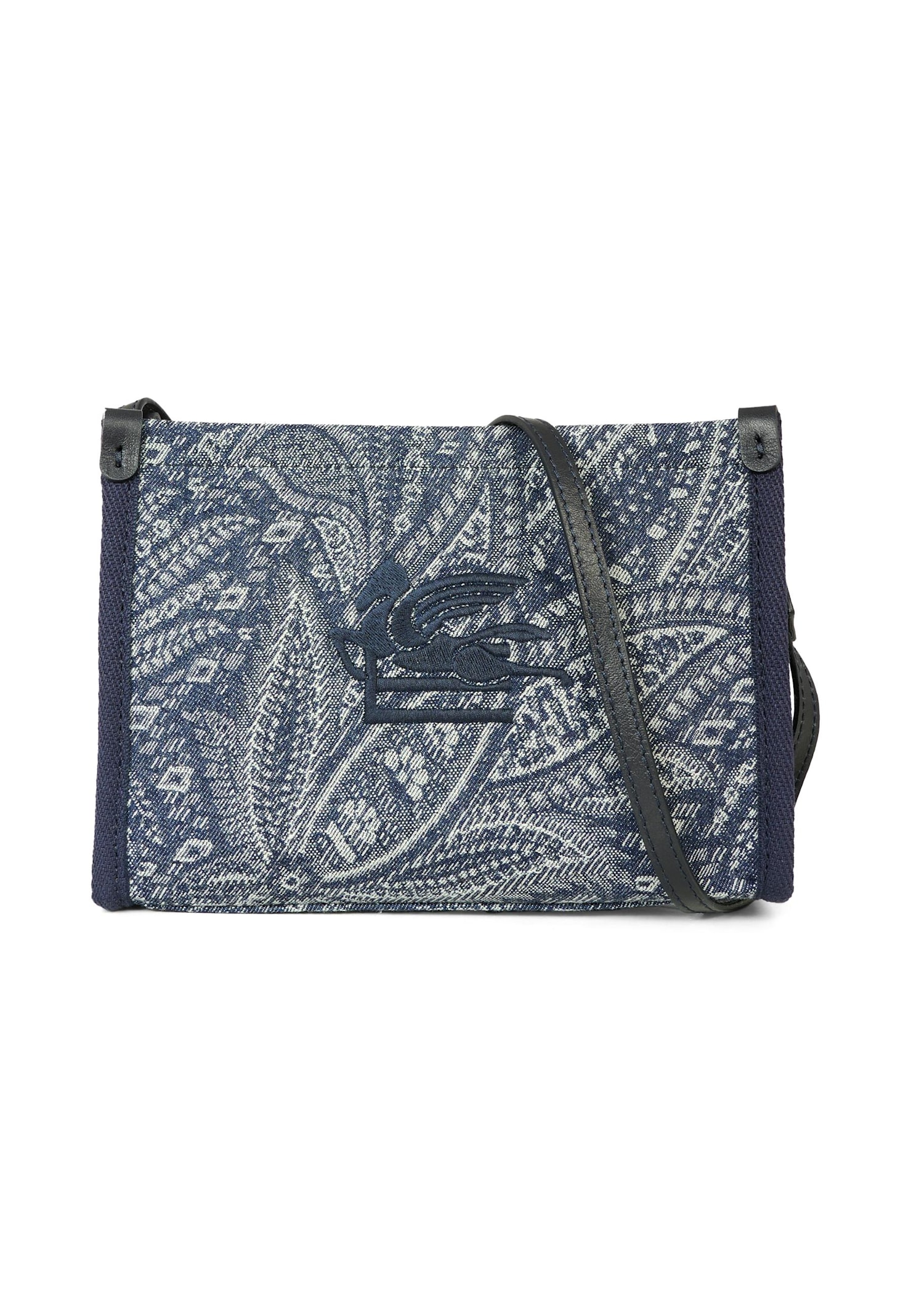 Etro Blue Bag For Girl With Pegasus
