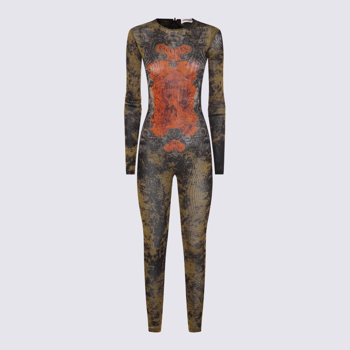Jean Paul Gaultier Black And Red Jumpsuit