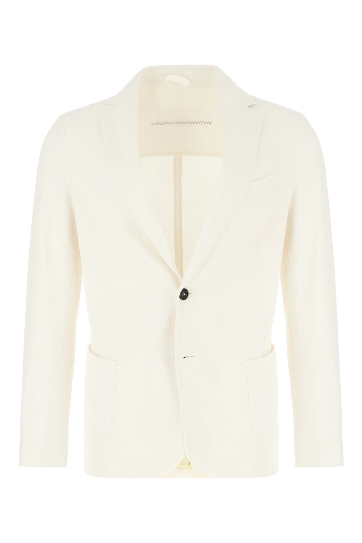 Circolo 1901 Ivory Cotton Blazer
