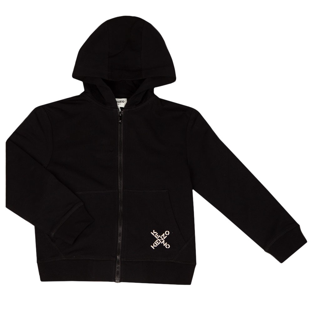 Cross Logo Zip Hoody