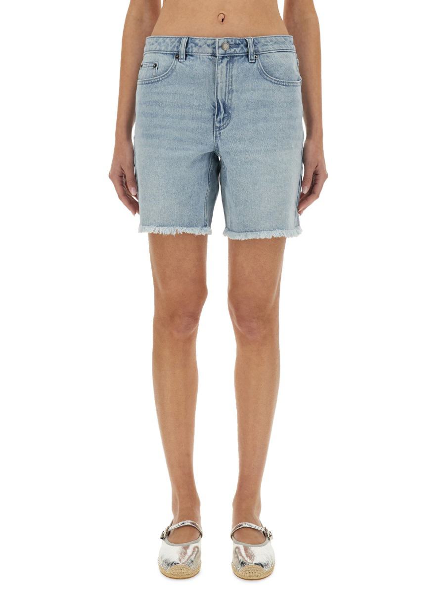 Michael Kors Denim Boyfriend Shorts