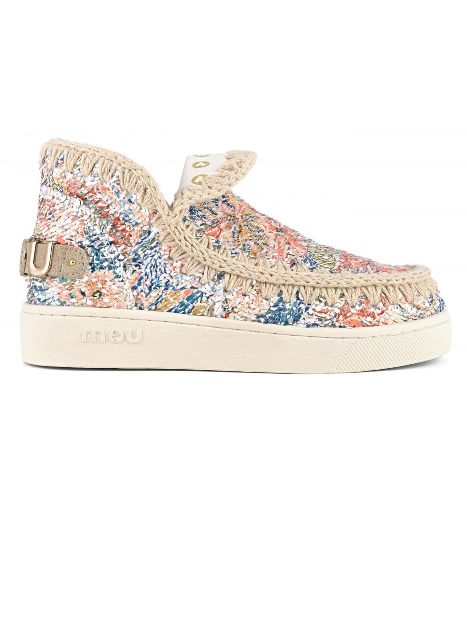 Mou Summer Eskimo Sneaker Printed Sequins