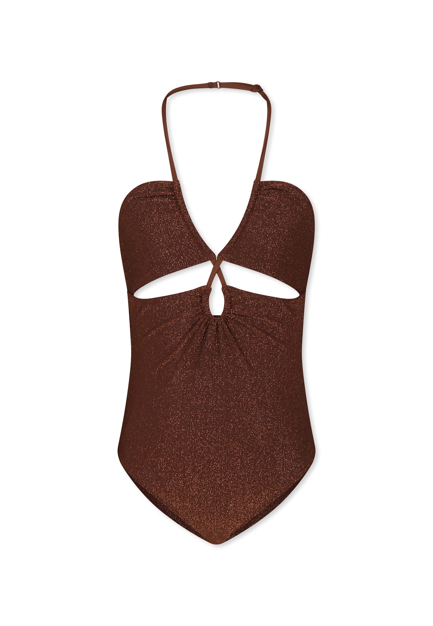 MC2 Saint Barth Brown Swimsuit For Girl