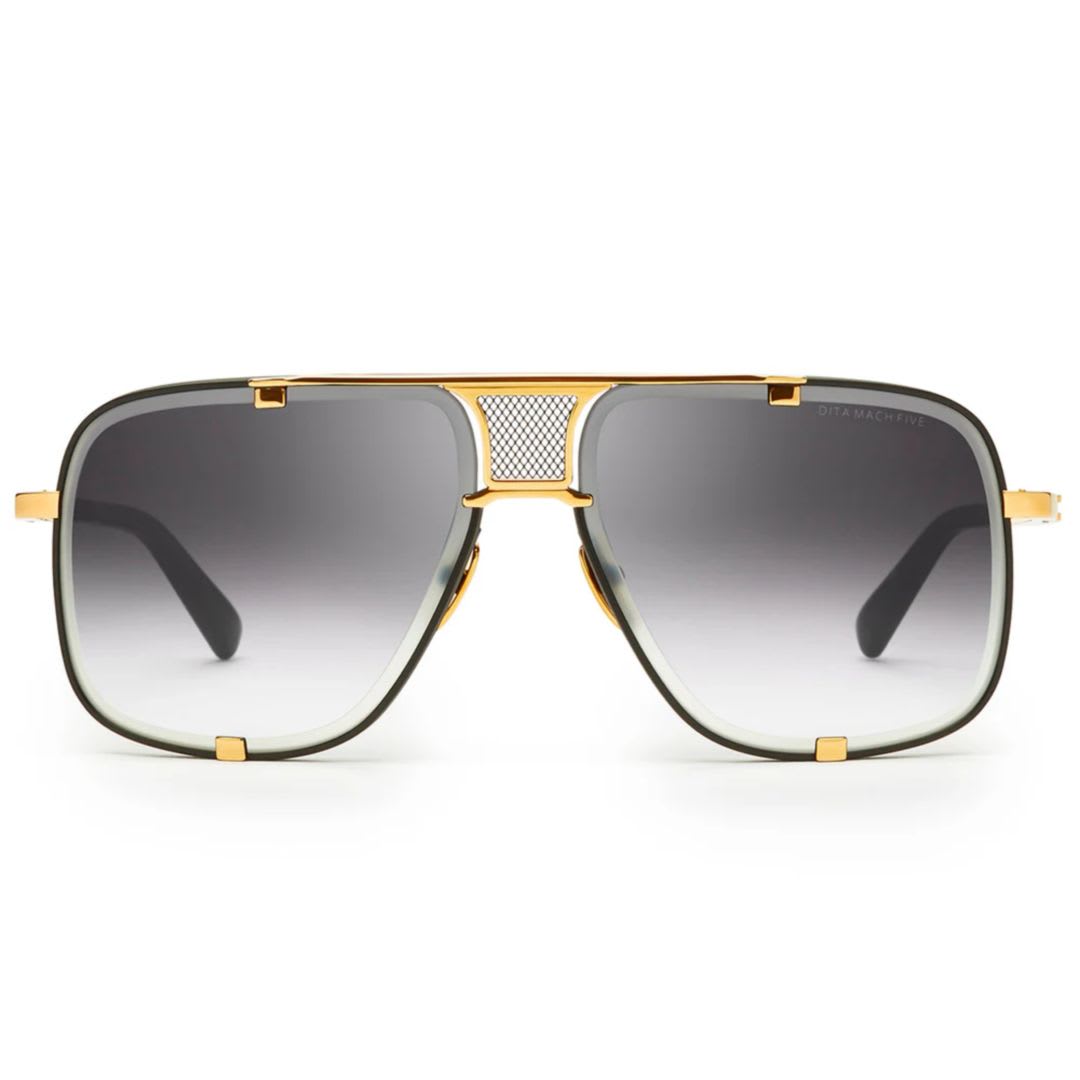 Dita Mach-fiveblack Yellow Gold