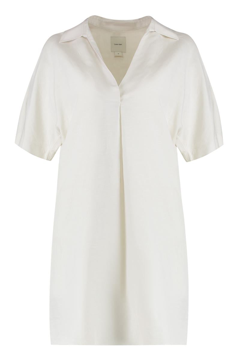 Calvin Klein Linen Blend Dress