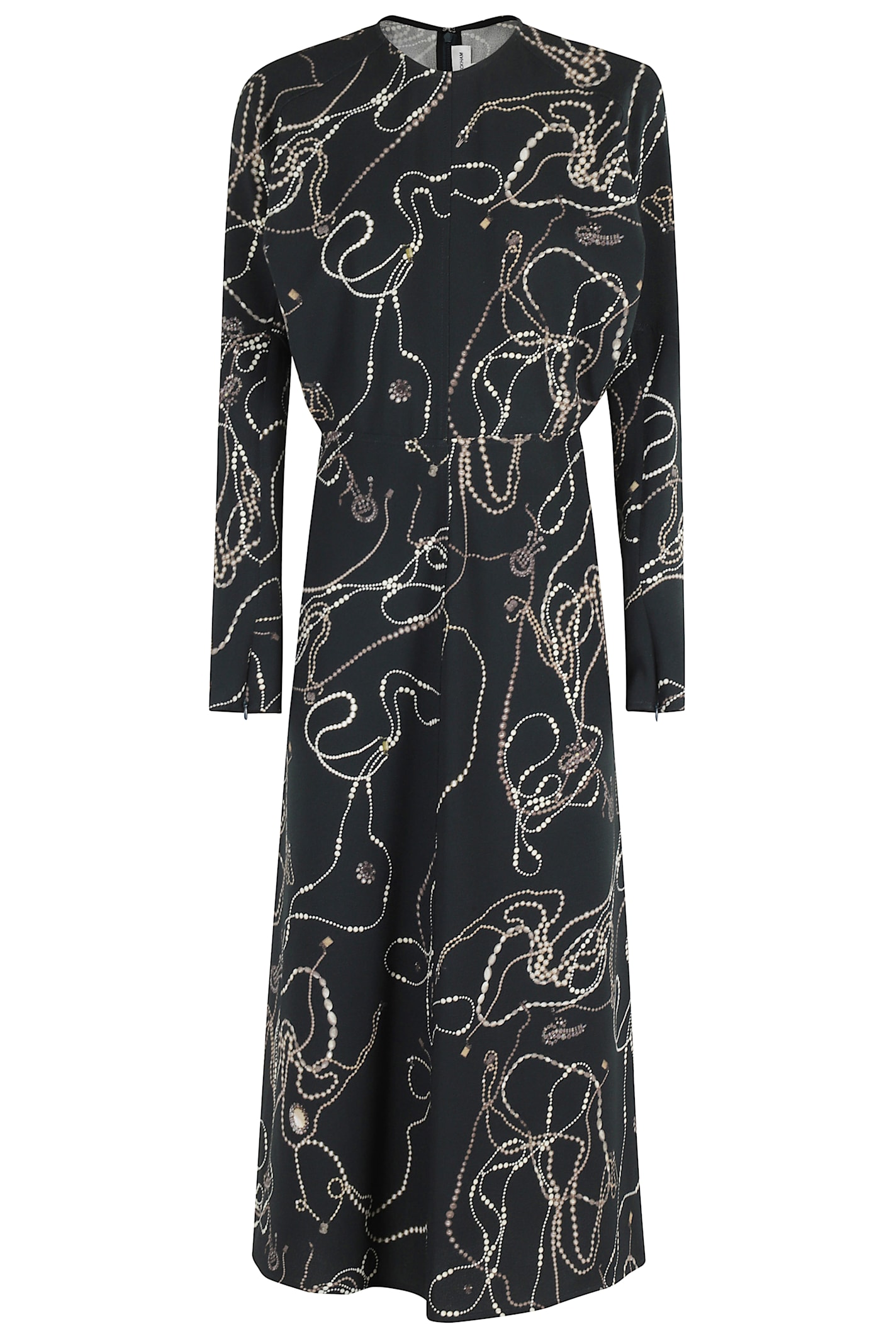 Victoria Beckham Long Sleeve Dolman Midi