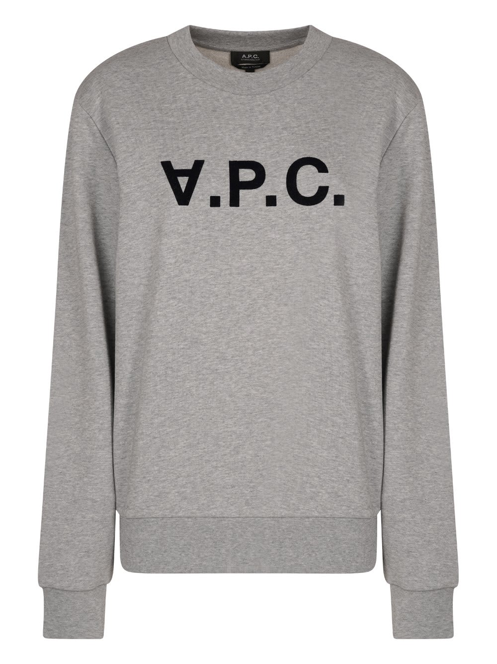 A. P.C. Logo Printed Crewneck Sweatshirt