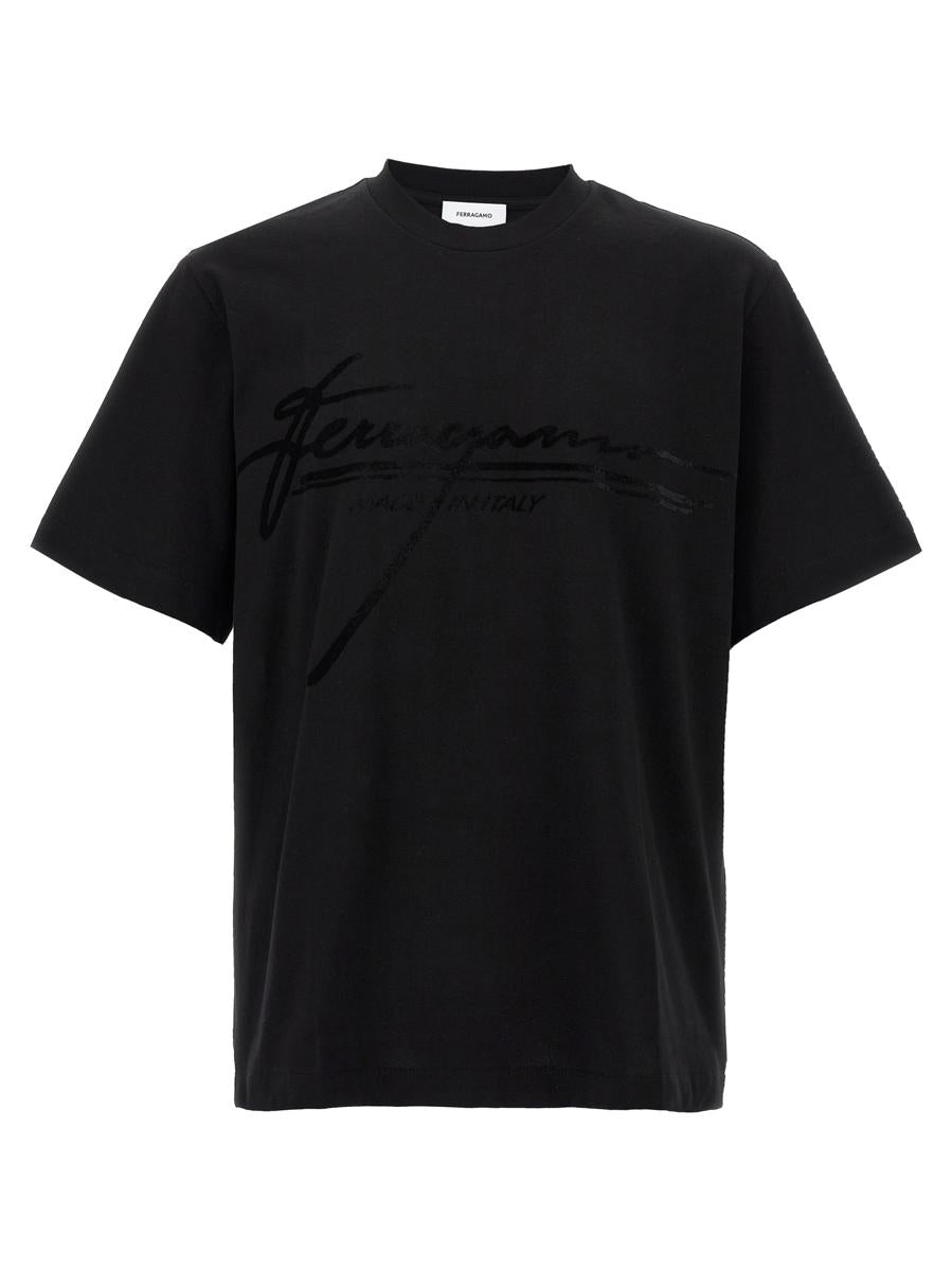 Salvatore Ferragamo 'Firma' T-Shirt