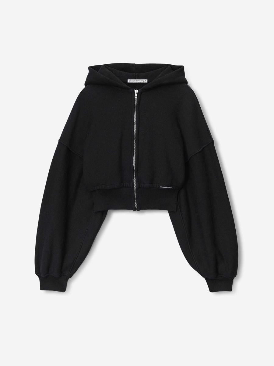 Alexander Wang Hooded Sweatshirt With Zipper