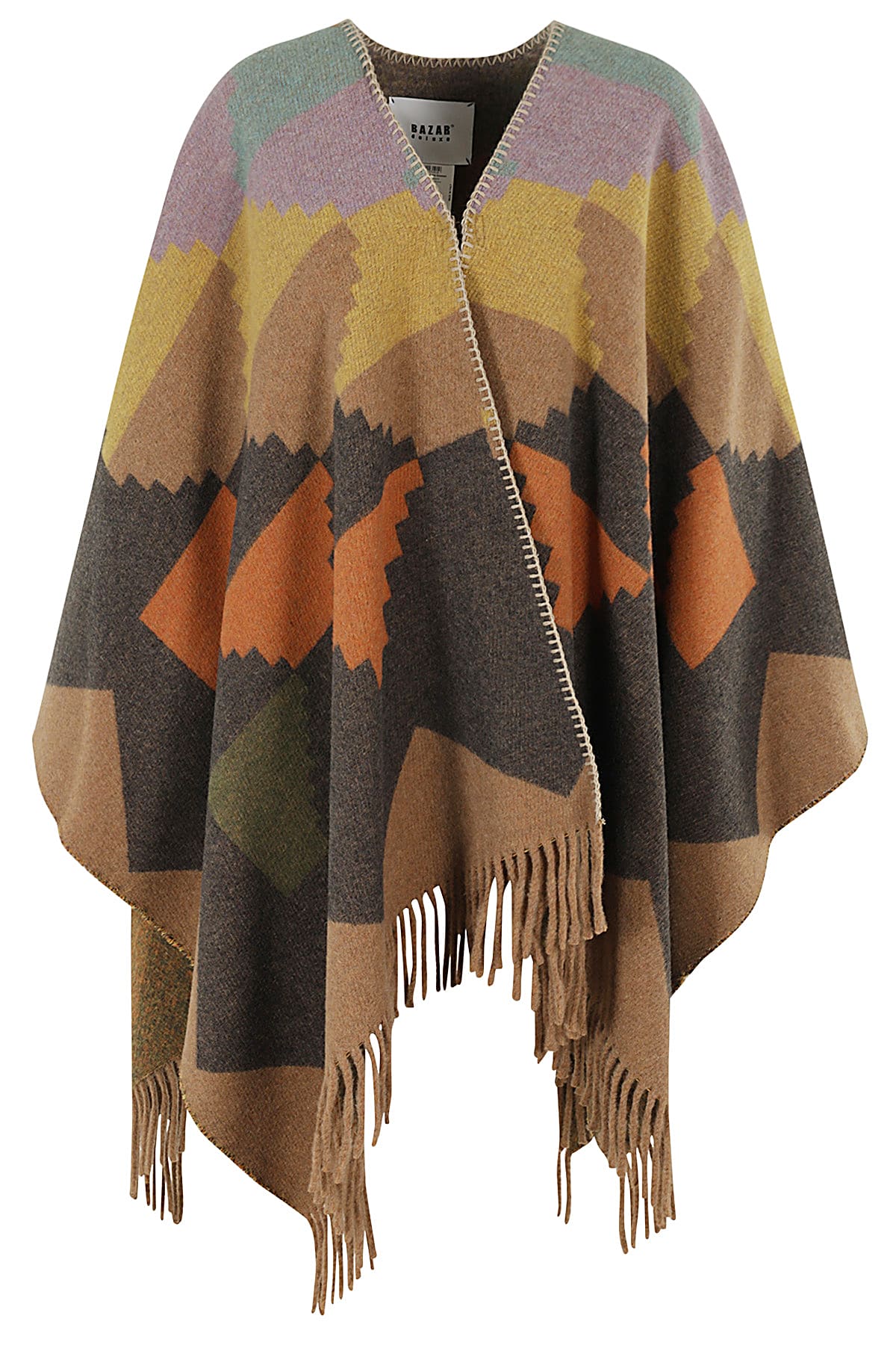 Bazar Deluxe Poncho Navajo