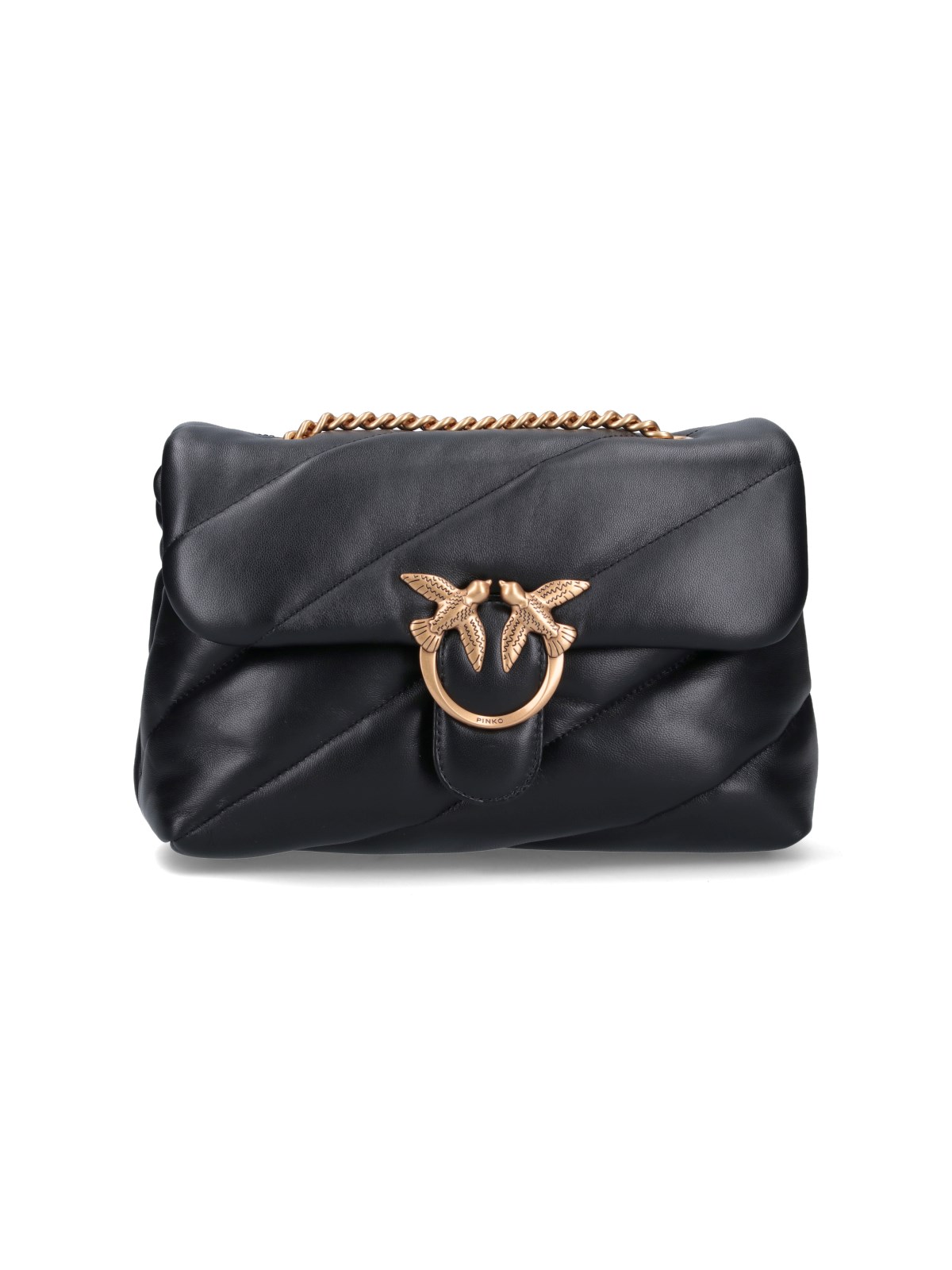 Pinko "Classic Love Puff" Logo Crossbody Bag