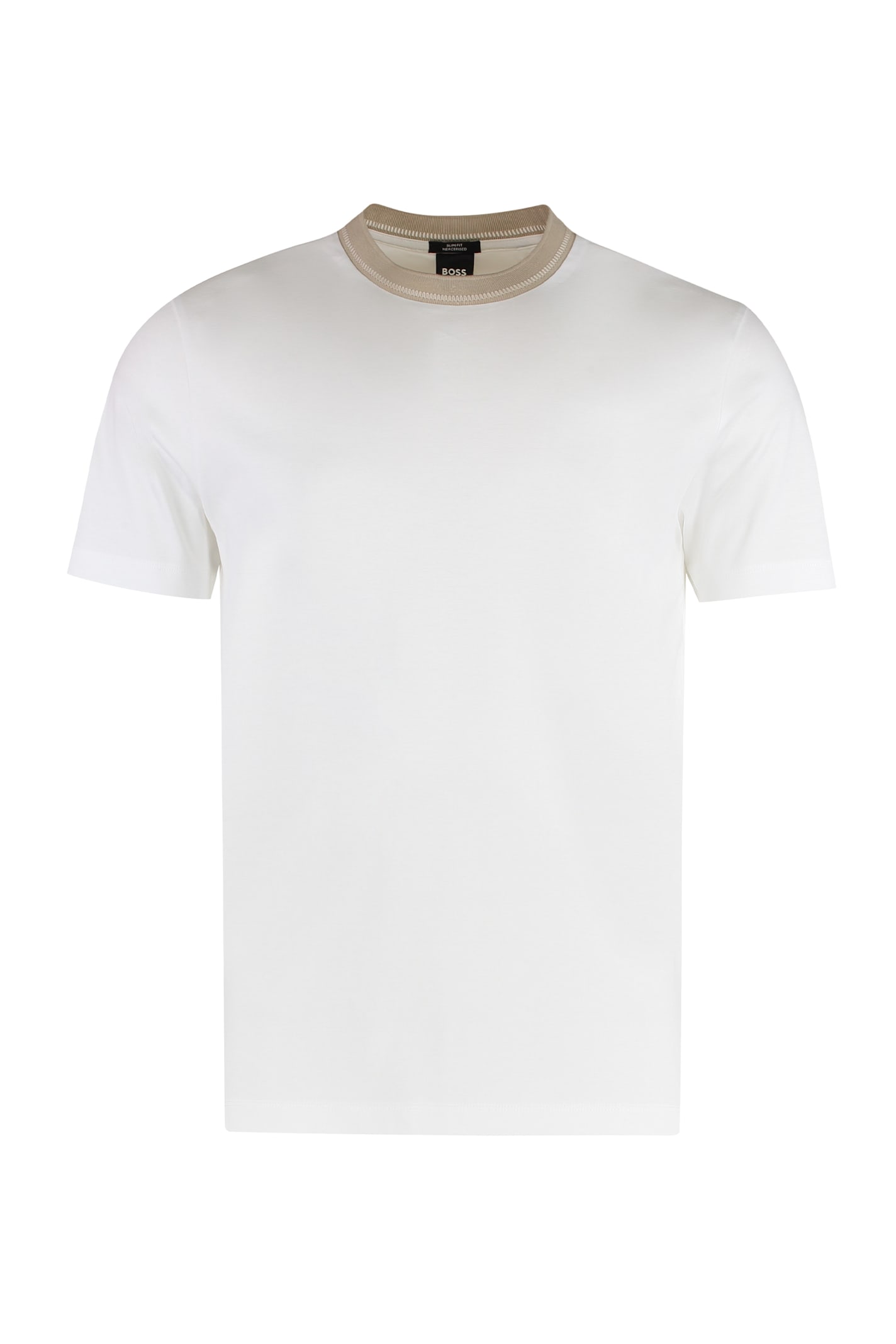 Hugo Boss Cotton Crew-neck T-shirt
