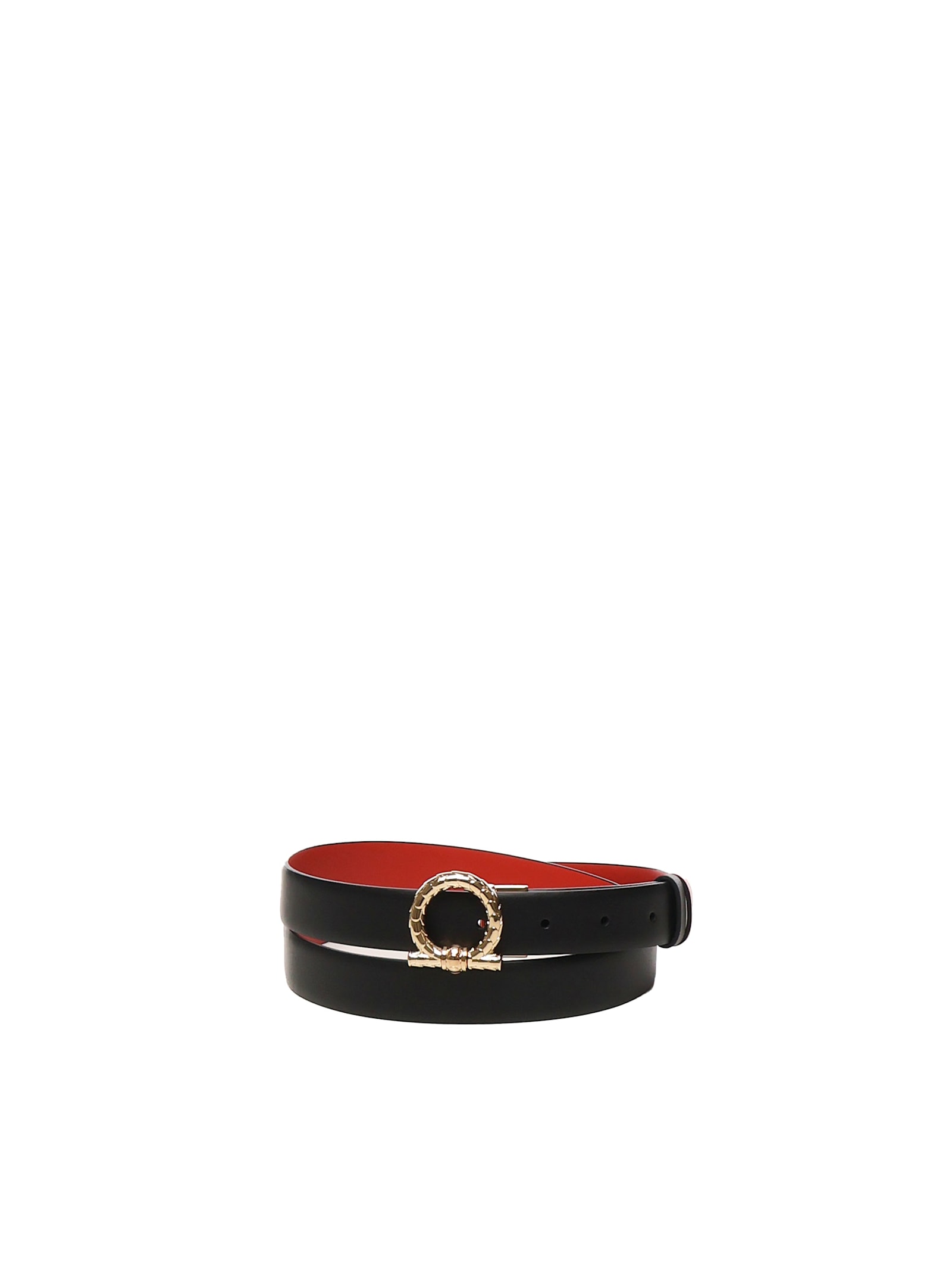 Ferragamo Reversible Belt With Hooks