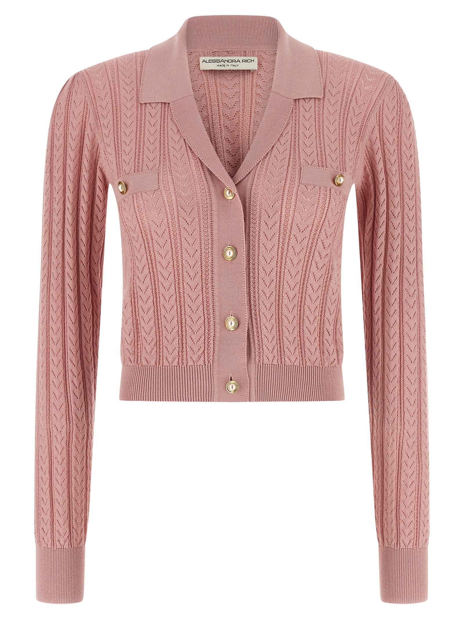 Alessandra Rich Knit Cardigan