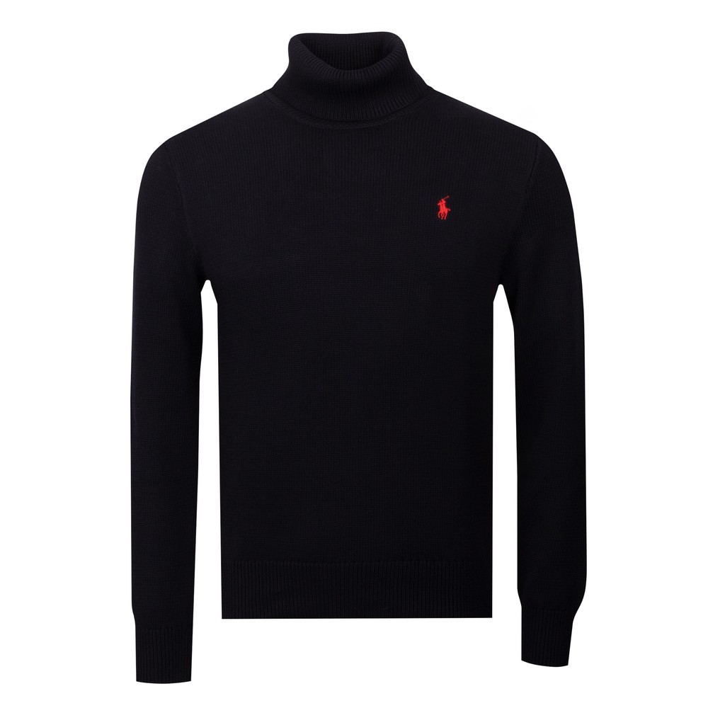 Cotton Roll Neck Jumper