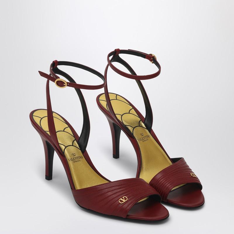 Valentino Garavani 黑色 Ladycrush 凉鞋